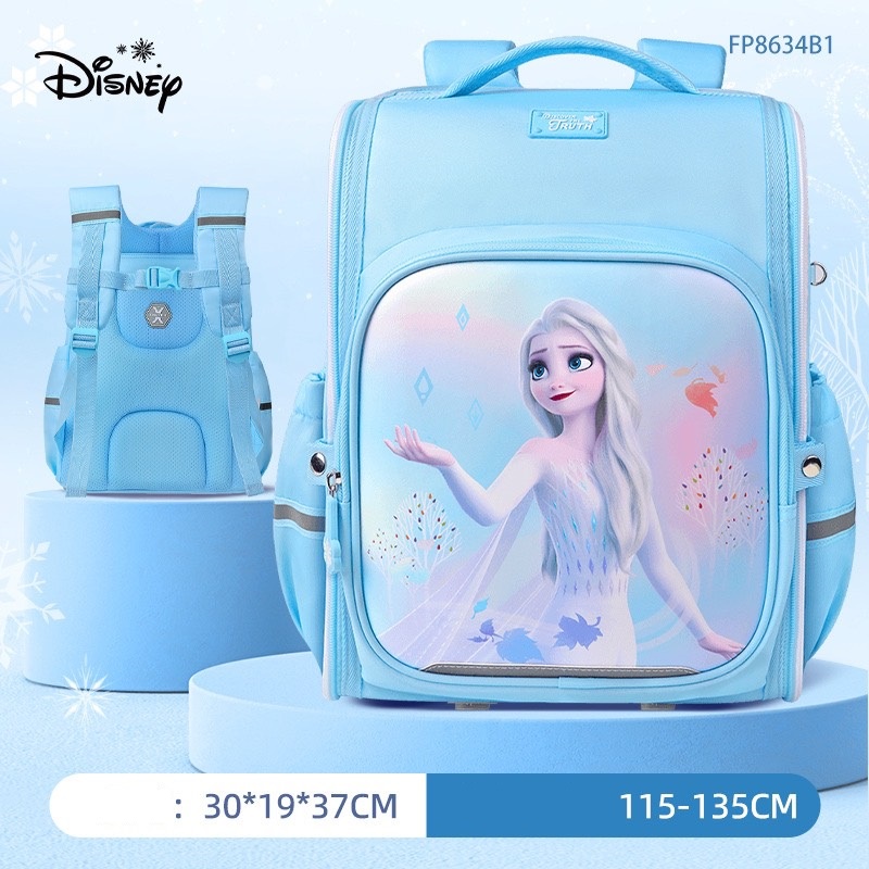 [Xả - dọn kho] Balo học sinh Disney nhẹ mới cho bé gái tiểu học lớp 1 đến lớp 5 bảo vệ cột sống chống gù lưng Savakids