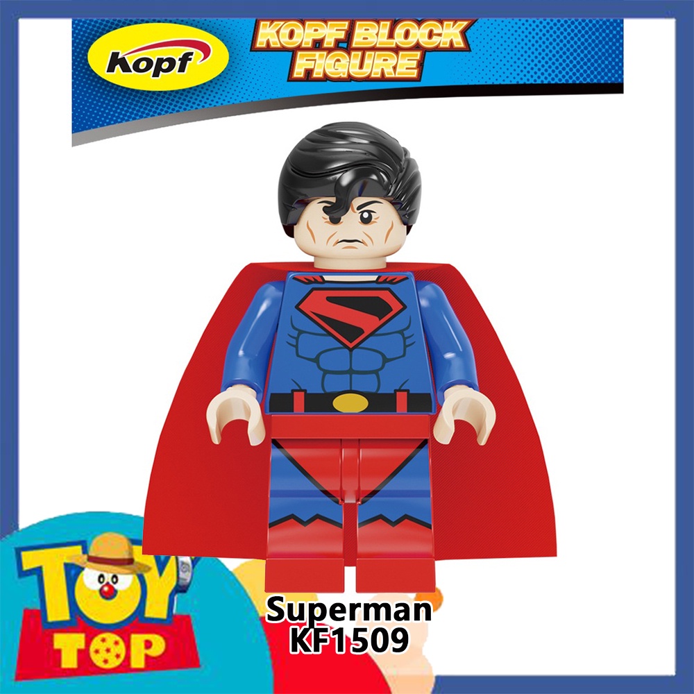 [Một con] ghép mẫu nhân vật Justice League siêu anh hùng Batman Superman The Flash Joker xếp hình KF6136