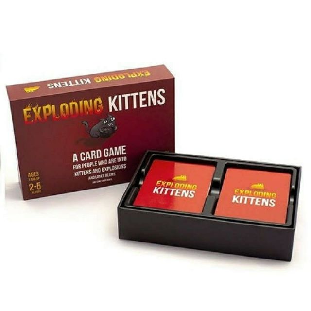 Bộ bài mèo nổ Exploding Kittens boardgameVN