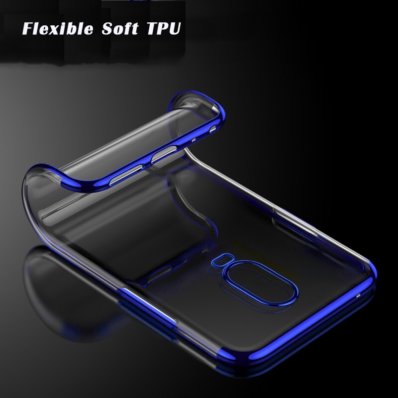 OPPO R17 Pro R9 R9S R11 R11S Plus Case Plating Slim Clear Soft TPU Silicone Shockproof Cover Shell