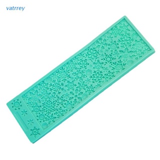 1 Khuôn Silicone Làm Bánh Hình Bông Tuyết Trang Trí Giáng Sinh