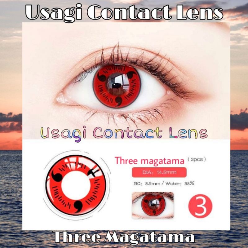 SHARINGAN : lens cosplay : Ib trước khi đặt
