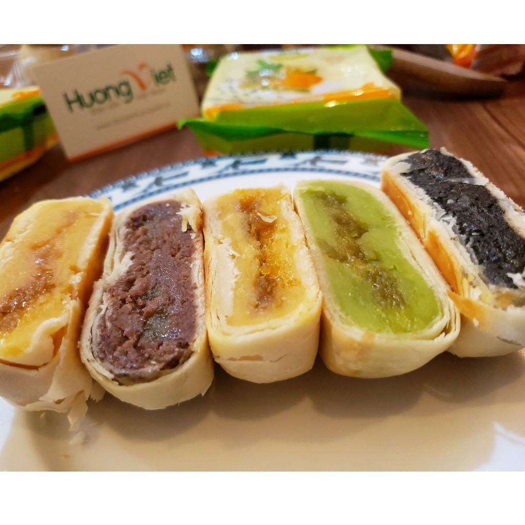 【 BÁNH CHAY 4 vị】Bánh pía Tân Huê Viên thập cẩm 4 vị khác nhau