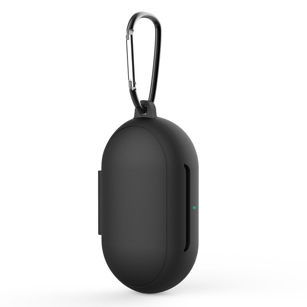 Samsung Galaxy Buds + / Buds Plus / Buds Live / Buds Pro Case Vỏ Bảo Vệ Hộp Sạc Bằng Silicone Kèm Miếng Dán Kim Loại Cho Tai Nghe