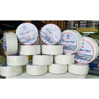 Băng keo lưới thạch cao 5cm x 45m sợi thủy tinh