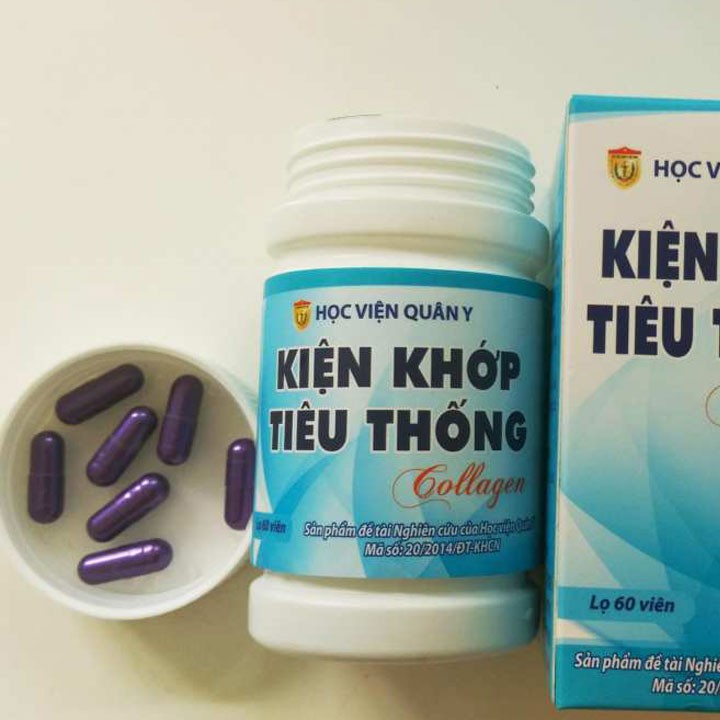 Kiện Khớp Tiêu Thống Collagen Học Viện Quân Y Hộp 60 Viên