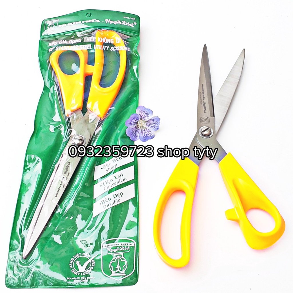 Cây Kéo Cắt Vải Nguyễn Đình Chính Hãng Không Gỉ