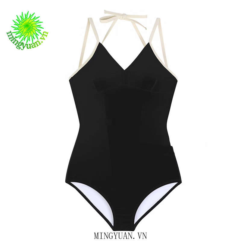 2020 Women Swimwear Strings Hanging Straps Swimsuit Conservative Sexy Korean Style Swimsuit One Piece Hanging Rope | BigBuy360 - bigbuy360.vn