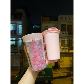 [Chính hãng] Bình Starbucks Customizable Cherry Blossom 473ml
