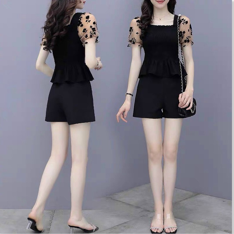 SET BỘ BIG SIZE CÓ SIZE 5XL NGẮN CỰC XINH TÔN DÁNG CHO CÁC NÀNG | BigBuy360 - bigbuy360.vn