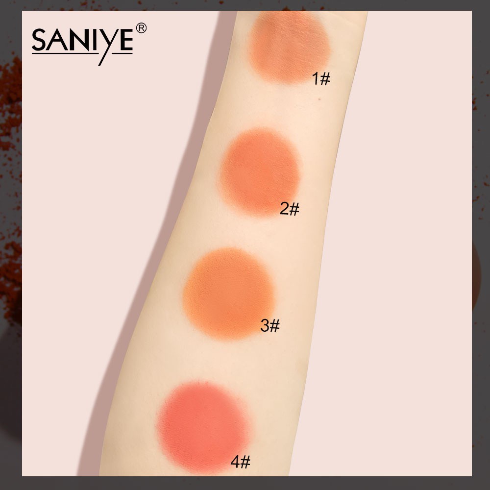 [Hàng mới về] Phấn má hồng mềm chiết xuất đào cho trang điểm chuyên nghiệp SANIYE BL009 | BigBuy360 - bigbuy360.vn