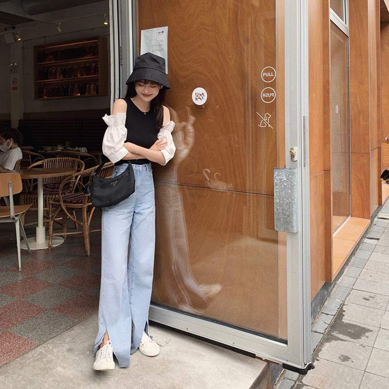 Áo croptop tay ngắn/ Đầm SUXI phong cách Hàn Quốc dành cho nữ