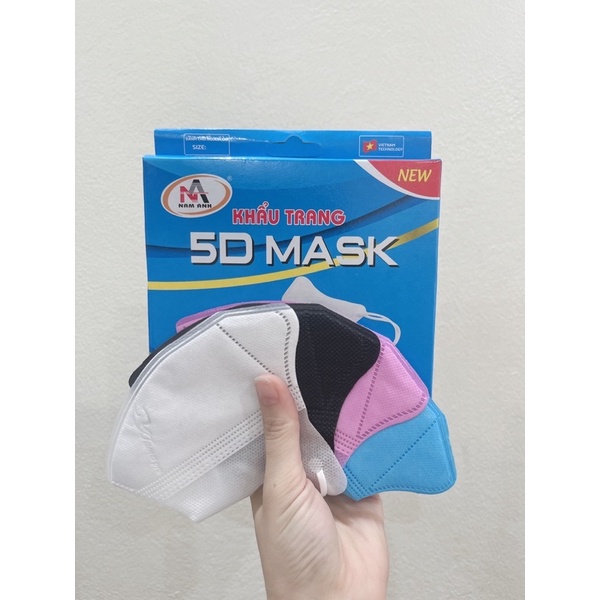 Sỉ 1 thùng (gồm 100 hộp) khẩu trang 5d Nam Anh/ Tuấn Minh/ Phượng Cát