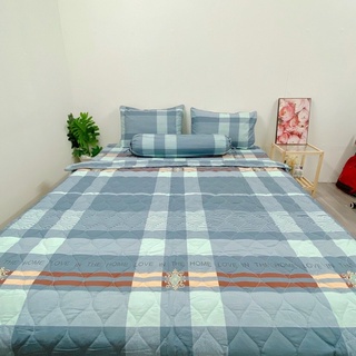 Bộ chăn drap vải cotton Hàn Quốc