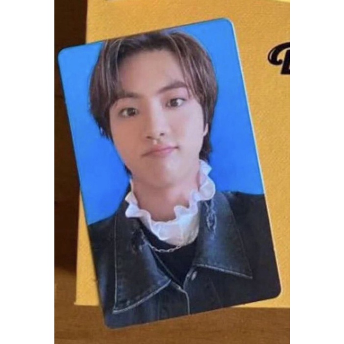 Card Jin BUTTER ver Cream OFF/ Thẻ ảnh bo góc BTS chính hãng