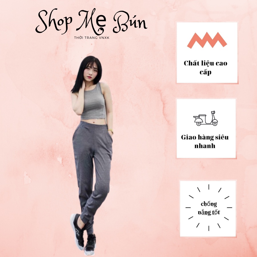 Quần JOGGERS len tăm cao cấp