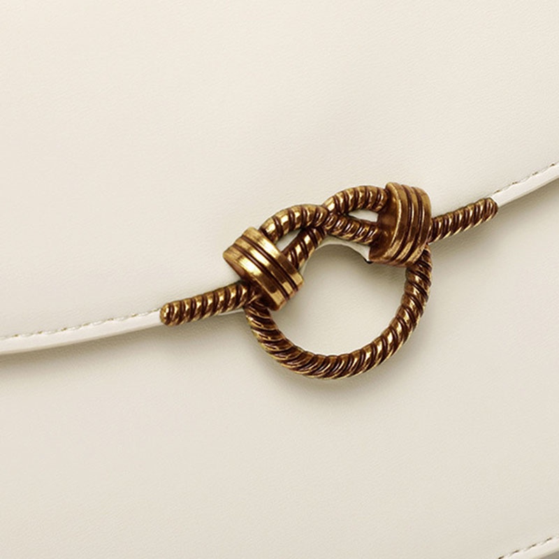 Túi đeo vai IELGY dáng vuông nhỏ dây đeo sợi xích thời trang dành cho nữ