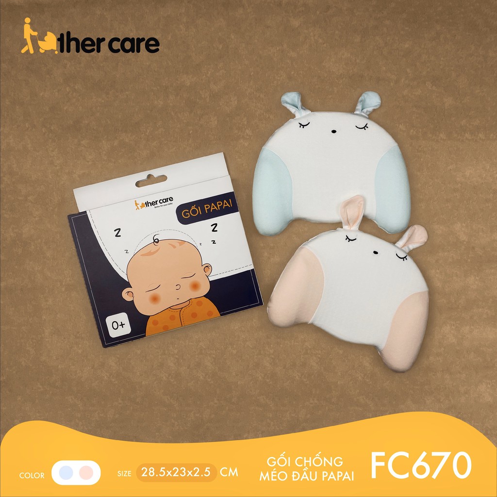 Gối FatherCare Chống Bẹt Đầu Papai FC670