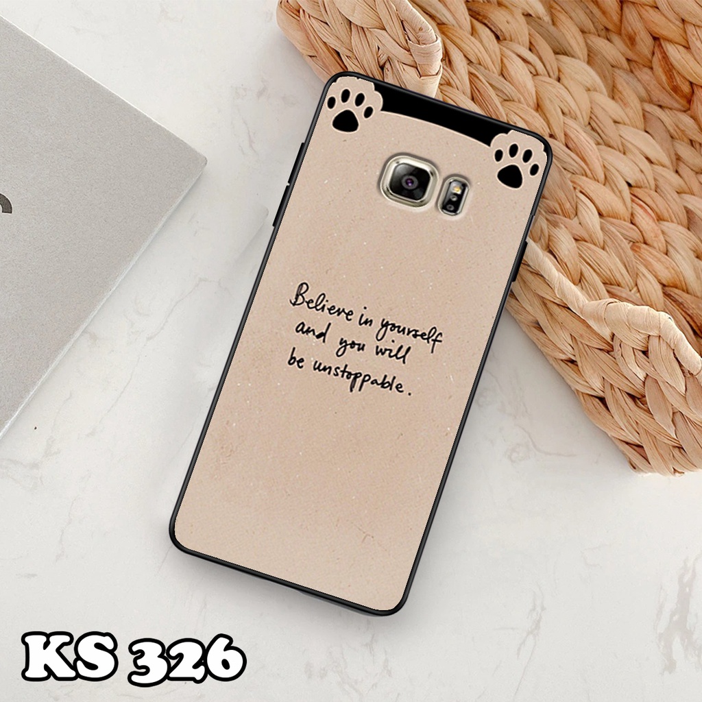 Ốp lưng Samsung S6 - Samsung S6 Edge - Samsung S6 Edge+ - Ốp in hình Tai thỏ - Chất liệu TPU cao cấp