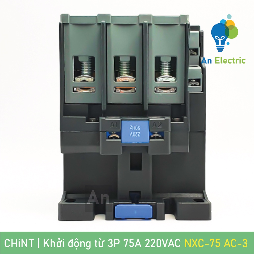 Khởi động từ 3 pha 3P 40A 65A 75A coil 220VAC CHINT chuyên dụng điều khiển động cơ