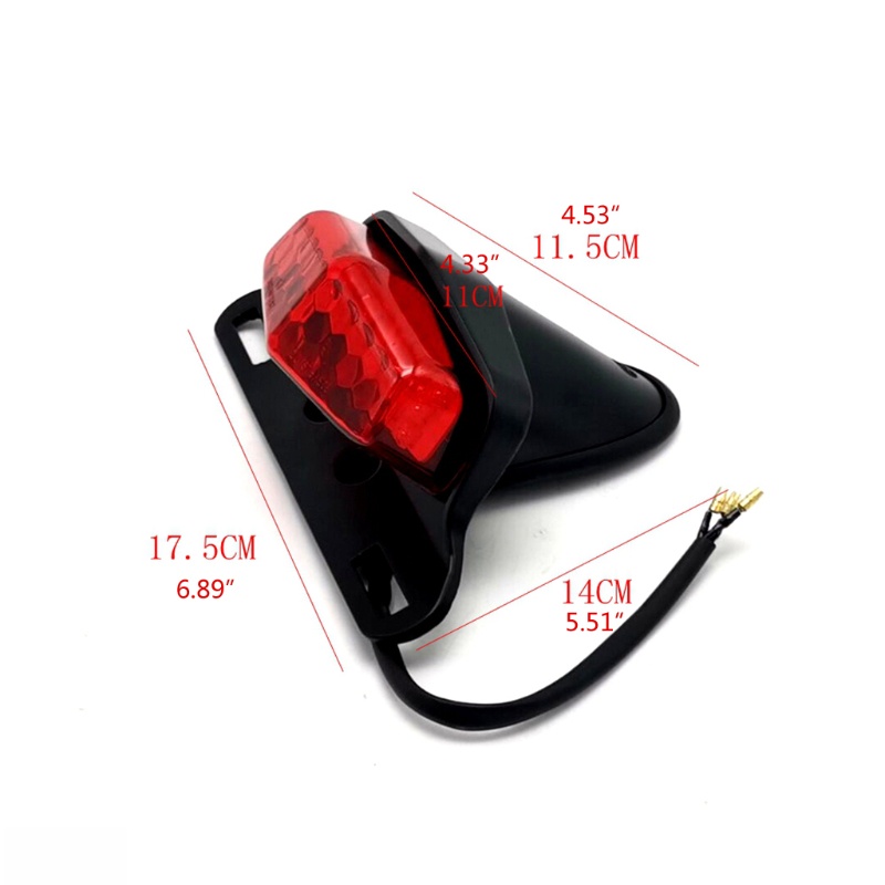 Đèn LED Chiếu Biển Số Xe 12V Chống Nước Cho Xe Máy