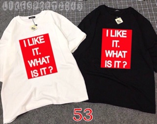 Áo thun I Like it có size lớn