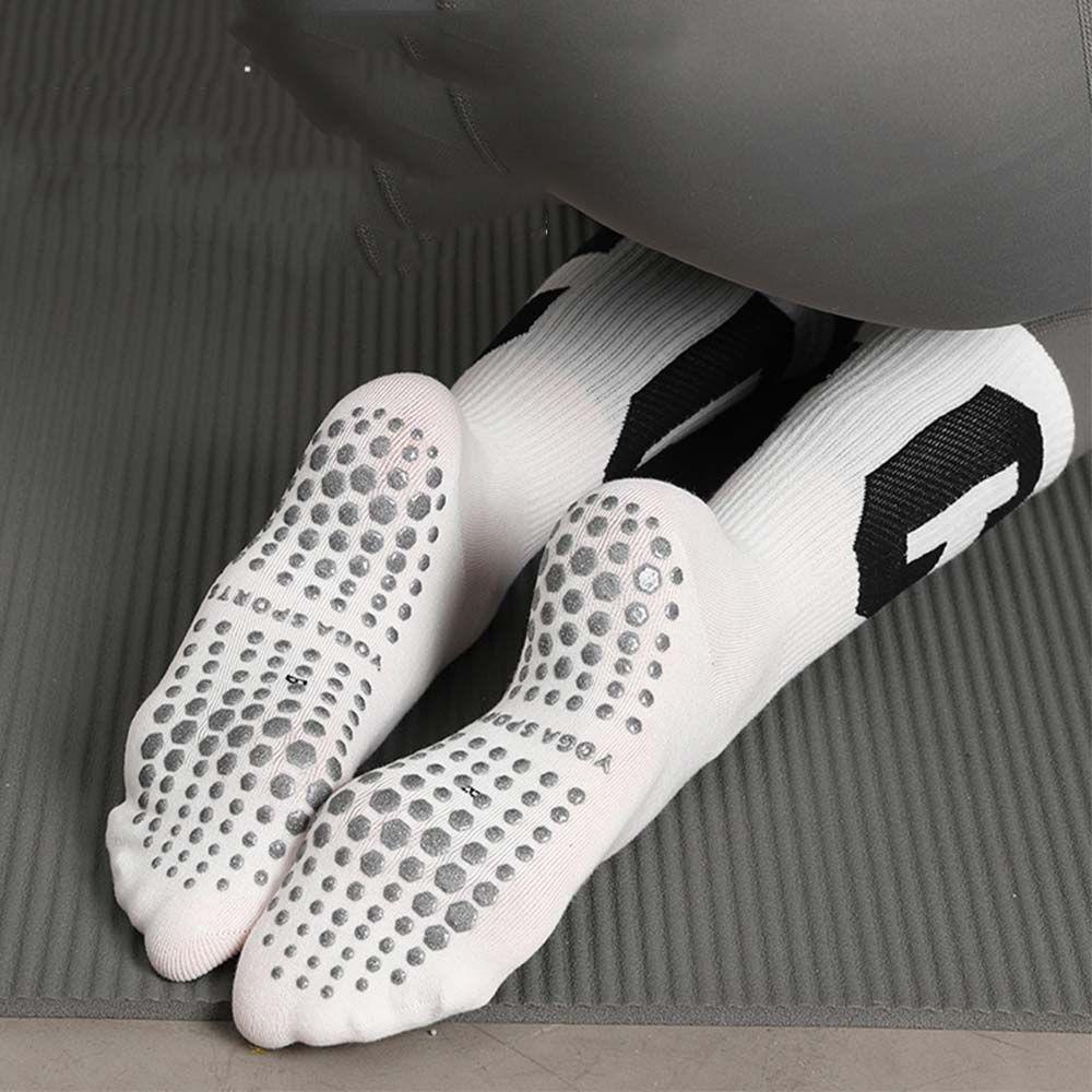 Vớ Cotton Thoáng Khí Chống Trượt Nhanh Khô Tiện Dụng Tập Yoga / Pilates