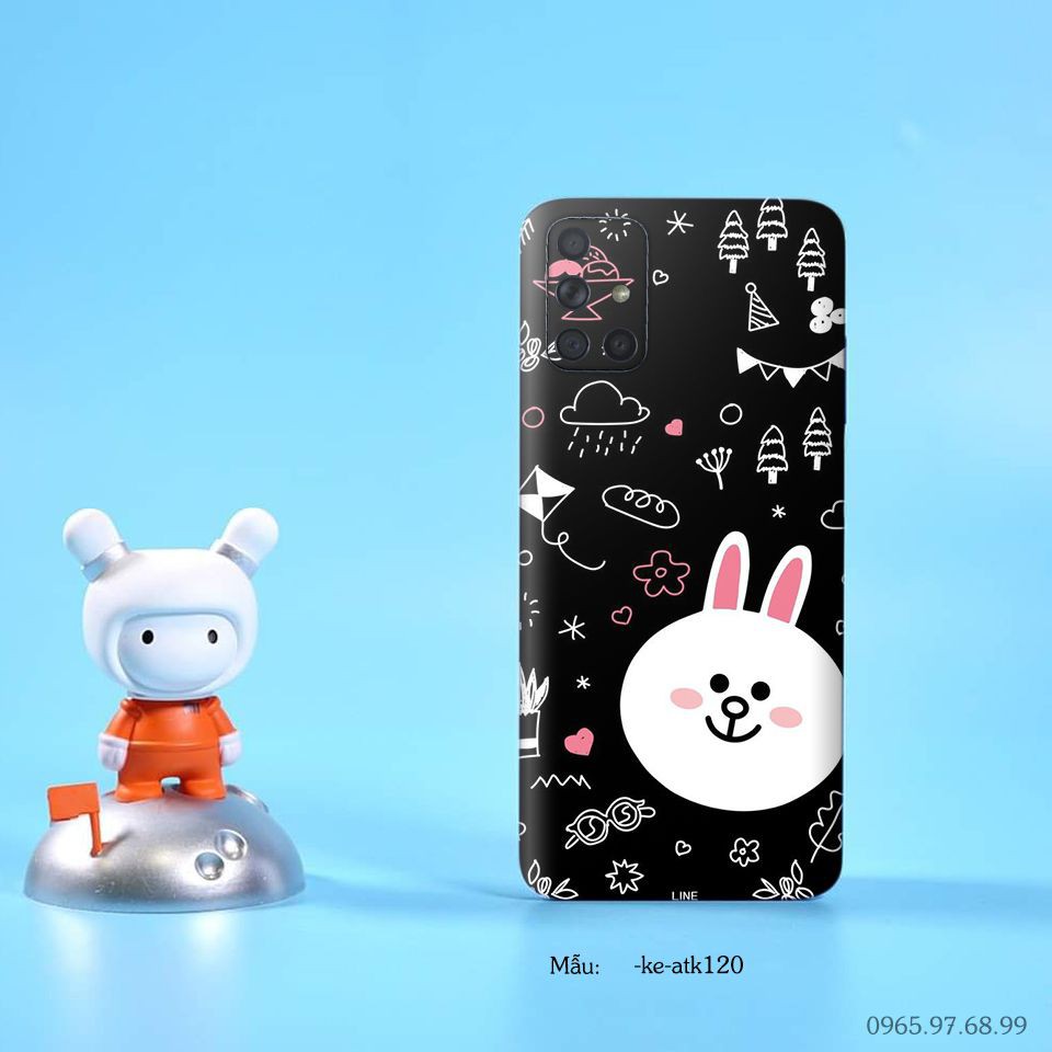 Miếng dán skin cho các dòng điện thoại Samsung A - J - S - Note in hình cực cute