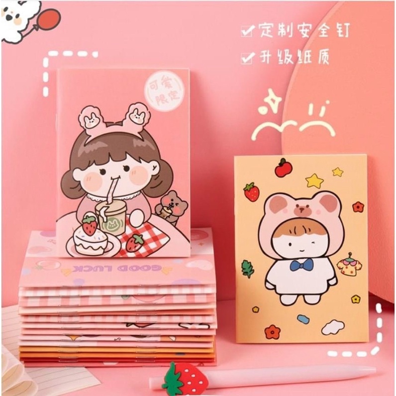 set 5 quyển hoặc 1 quyển vở ghi chú