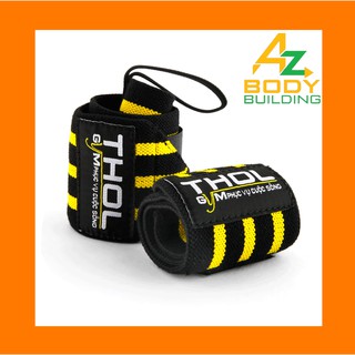 Dây quấn cổ tay chính hãng THOL W002 (1 cặp) được thiết kế bằng nguyên liệu thượng hạng hỗ trợ tập luyện siêu hiệu quả