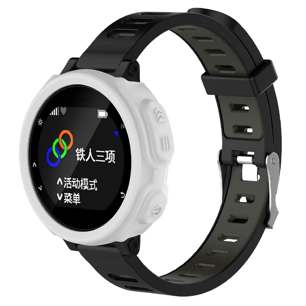 Vỏ bảo vệ màn hình đồng hồ bằng silicon mềm cho Garmin Forerunner 235 735XT
