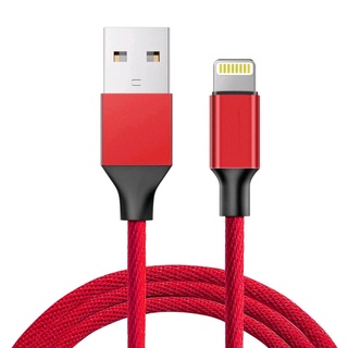 Cáp sạc nhanh Bọc Dù iphone 1M, 2M, 3M, dây sạc nhanh bọc dù chống đứt chống dối