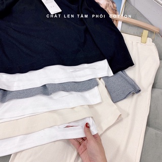 Set len tăm phối cotton