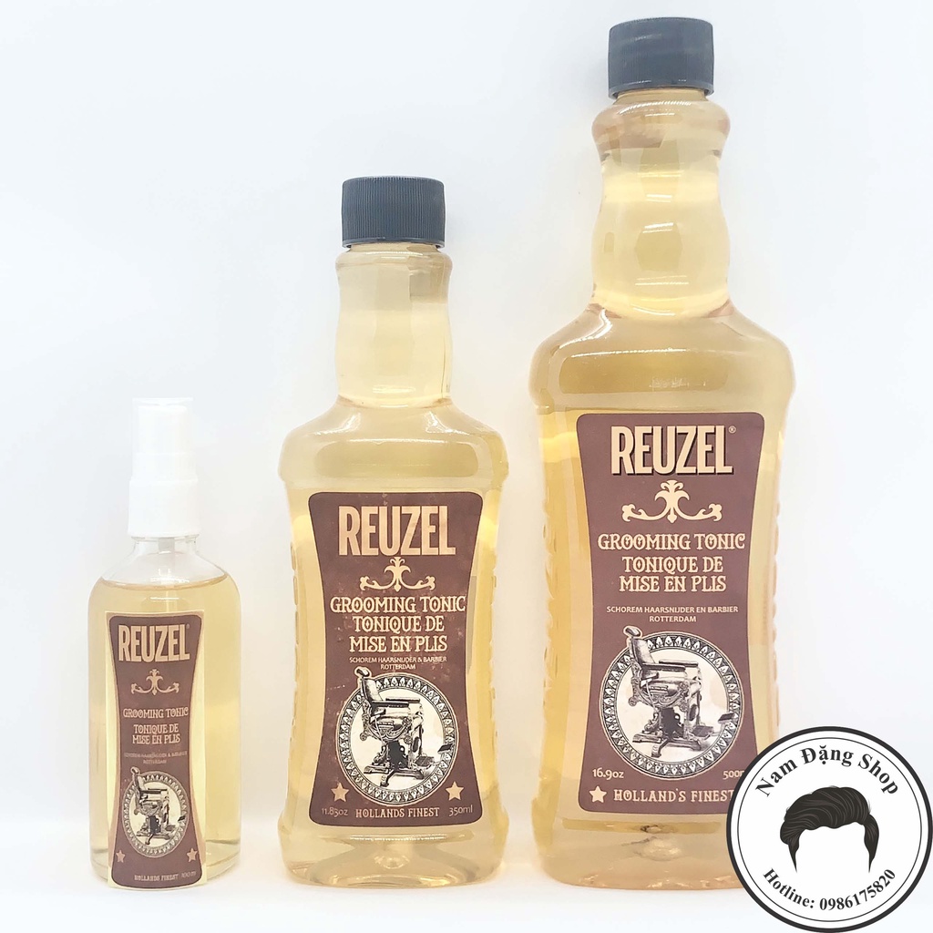 Xịt Dưỡng Tóc Tạo Phồng Pre-Styling Reuzel Grooming Tonic Hà Lan