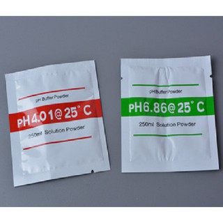 2 Gói chất chuẩn pH - 4.01 , pH-6.86 cho máy đo độ pH