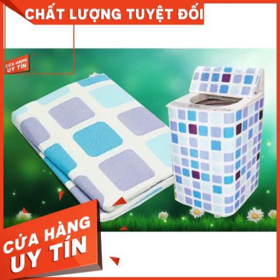 Áo Trùm Máy Giặt Cửa Ngang thiết kế 2 lớp Cao Cấp Loại Dày cho máy từ 8 đến 14kg