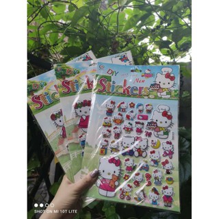 Hình dán sticker hello kitty