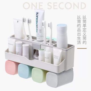 Bộ nhả kem đánh răng 4 cốc