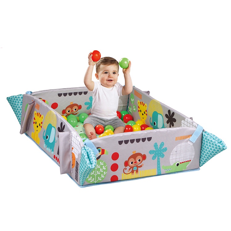 Thảm chơi thông minh 3in1 kích thích giác quan, vận động phát triển tư duy cho bé từ 0 đên 2 tuổi con khỉ