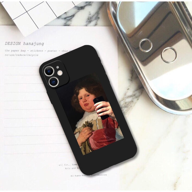 Ốp Điện Thoại Mềm In Hình Ngộ Nghĩnh Cho iphone xr 12 13 mini 11 pro max 6s 7 8 plus x 14 pro xs max