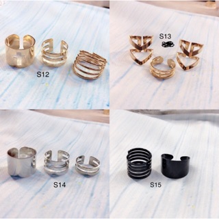 Set nhẫn hợp kim độc lạ