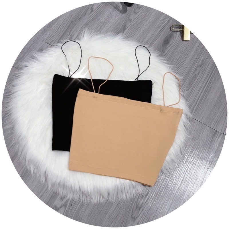 Áo 2 dây croptop dây bún siêu xinh - Carotshop - Freesize dưới 51kg
