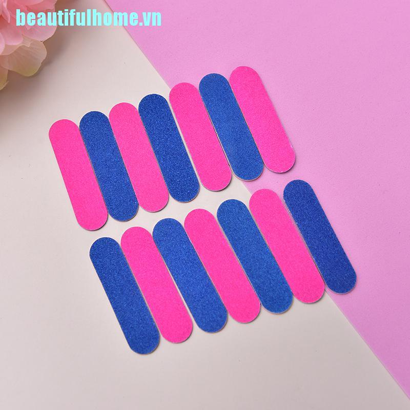 Bộ 100 Cây Dũa Móng Tay mini Dùng Một Lần Tiện Lợi