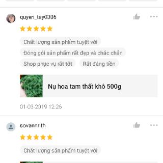 Nụ tam thất 500g