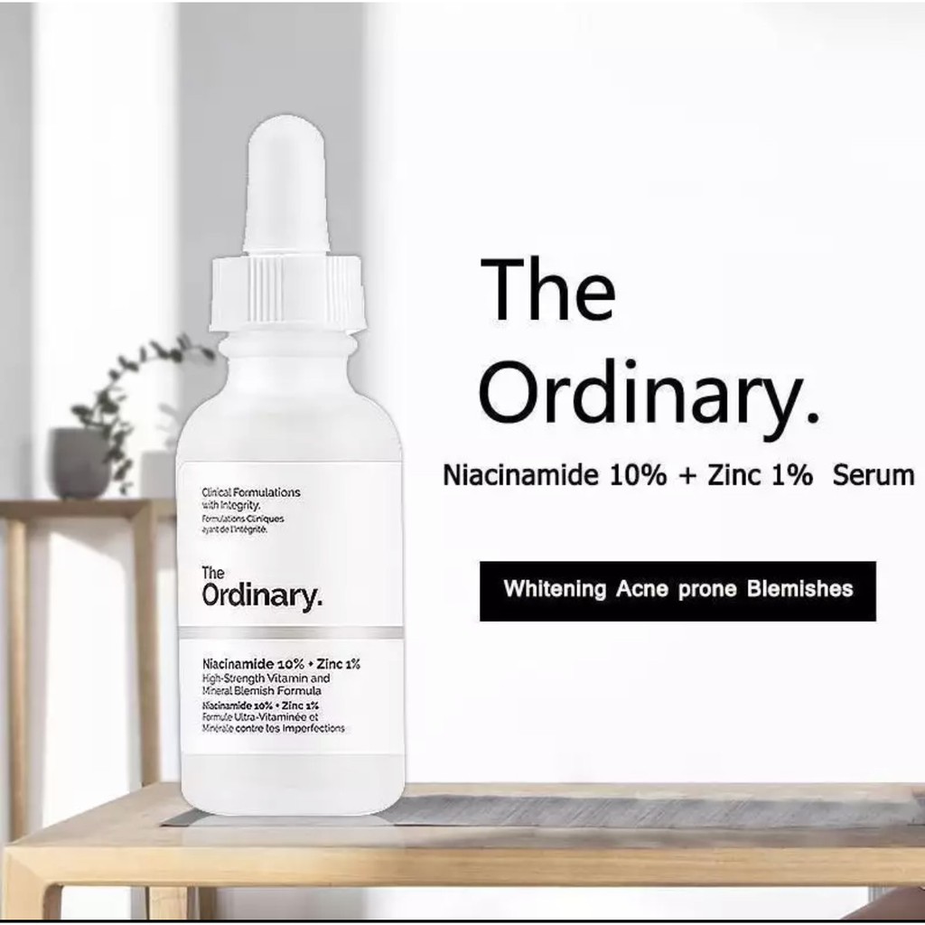 Tinh chất Niacinamide 10% + Zinc 1% - The Ordinary