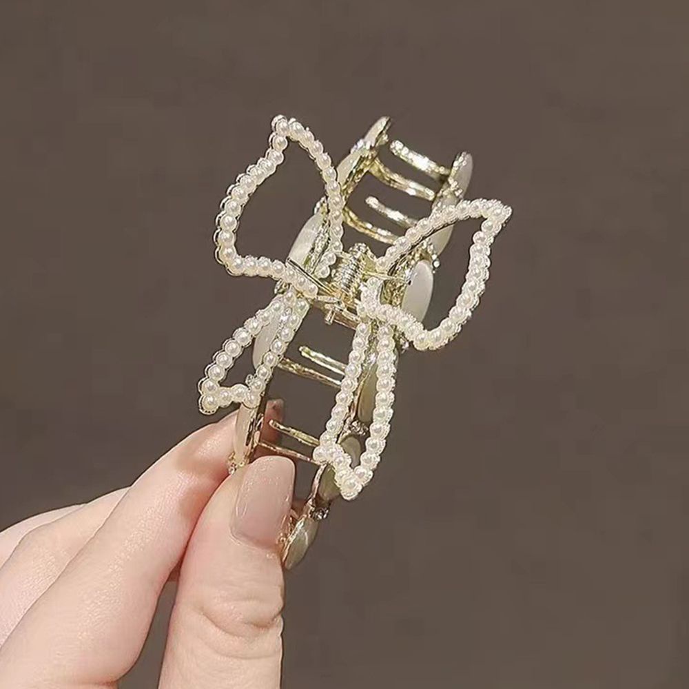 Kẹp tóc nhiều màu sắc bằng hợp kim hình trái tim mắt cá mập phong cách Hàn Quốc cổ điển thời trang cho nữ