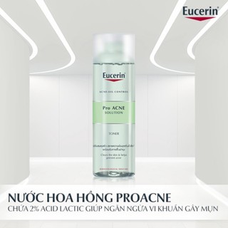 [ CHÍNH HÃNG ] NƯỚC HOA HỒNG CHO DA MỤN - EUCERIN PRO ACNE TONER