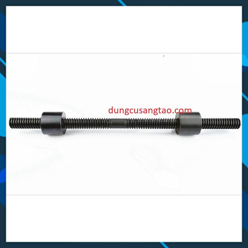 Vít me T screw thép T16 bước 4  cao cấp