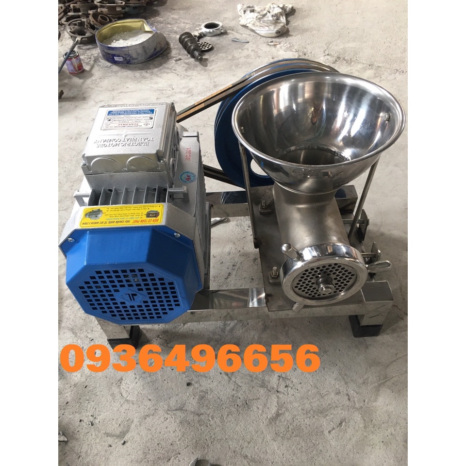 Máy xay xương, xay thịt, xay xôi làm bánh dày cối 12 inox