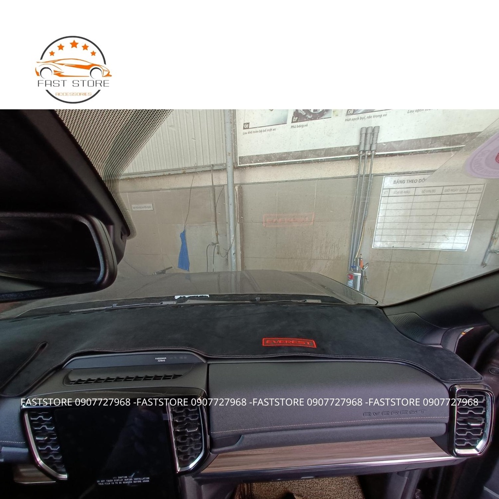 Thảm Taplo FORD Chất Liệu Lông Cừu Loại Dày và Lông Cừu Ngắn Ranger Territory Espace Everest Explorer Focus Ecosport